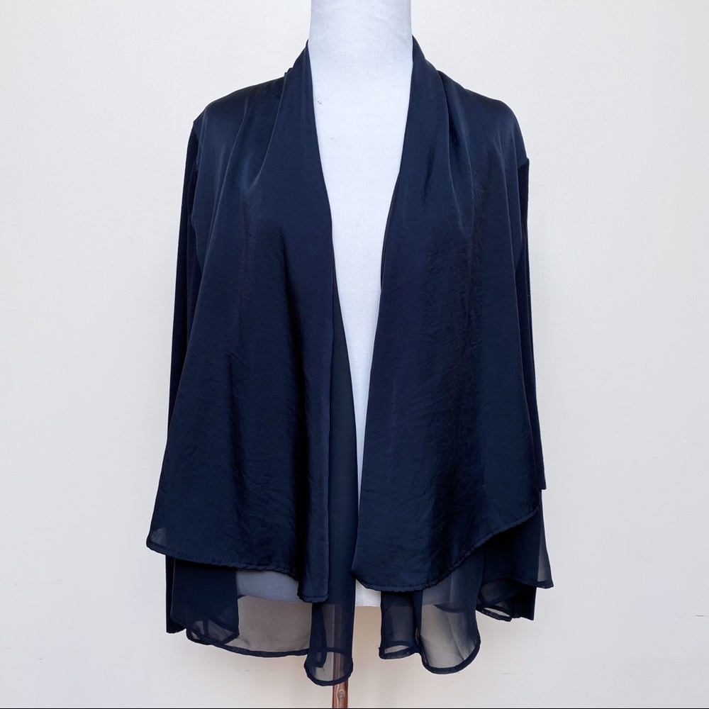 Anthropologie‎ Lightweight Saturday Sunday Black Cardigan Size XS